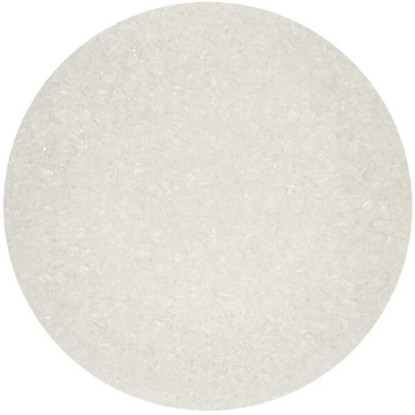 Strössel Sockerkristaller, vit - FunCakes