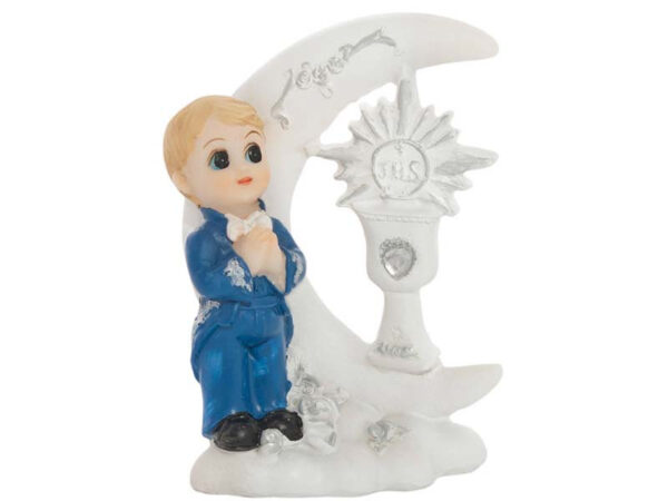 Tårtdekoration Nattvarden Pojke 9 cm - PartyDeco
