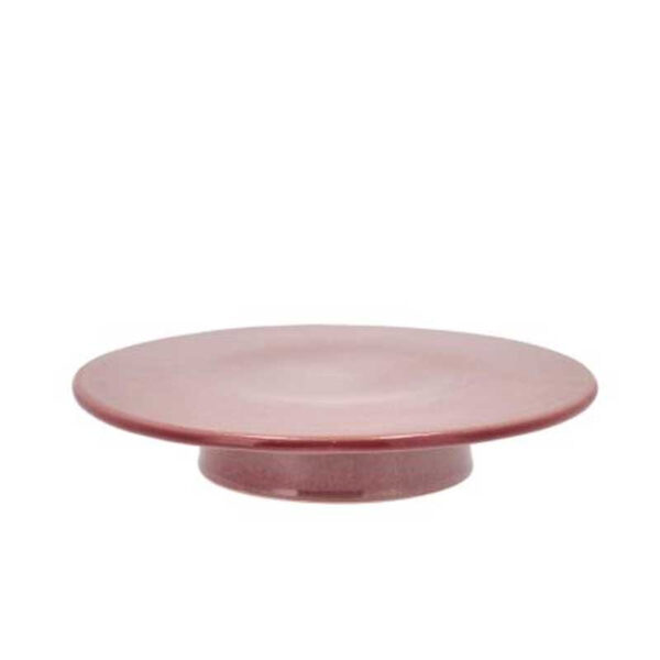 Tårtfat på fot rosa, 30 cm - BITZ