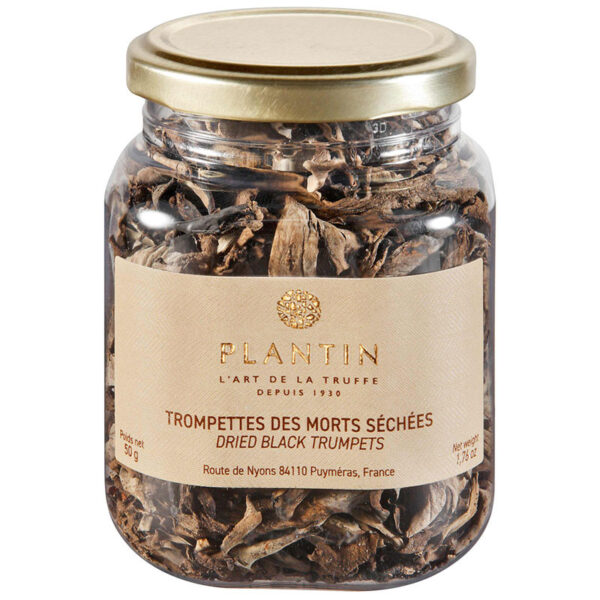 Svart Trumpetsvamp, 50 gram - Torkad