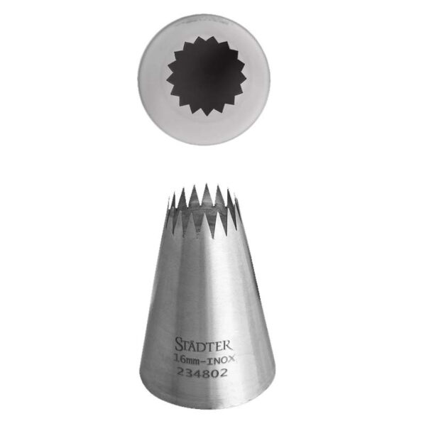 Tyll fin öppen stjärna, 16 mm - Städter