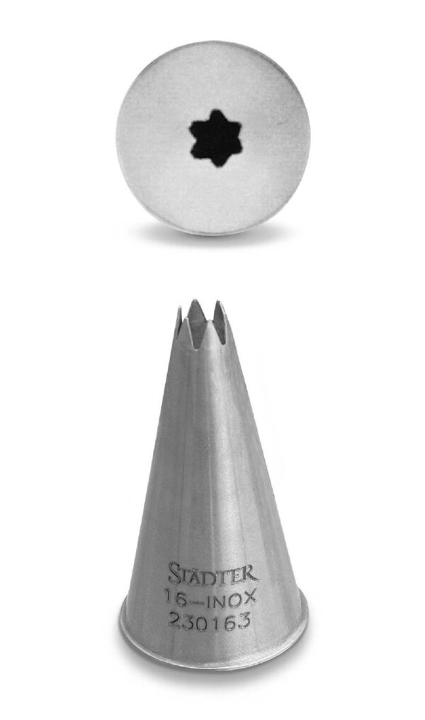 Tyll, liten stjärna 3 mm - Städter