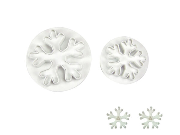 Utstickare Snöflingor, 2 storlekar - Städter