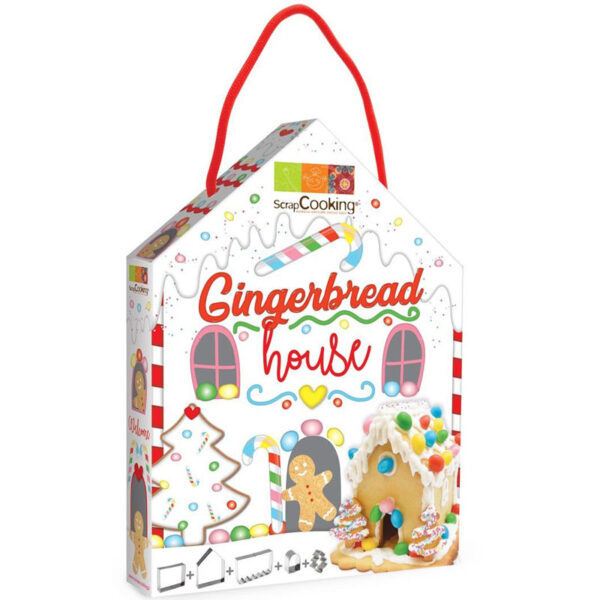 Utstickare till Pepparkakshus, 5 delar - ScrapCooking