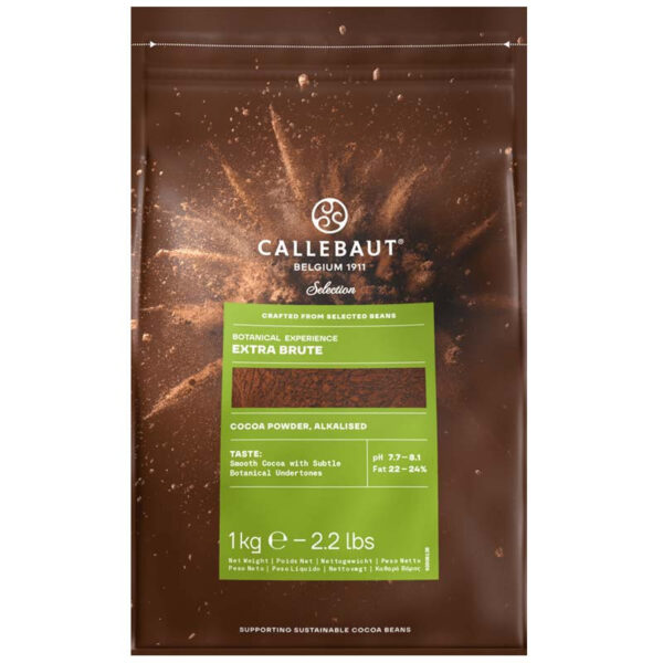 Kakaopulver Extra Brute, 1 kg - Callebaut