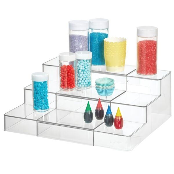 Trappstegshylla i 3 plan, Utdragbar, THE HOME EDIT 3-TIER SHELF,  27 t