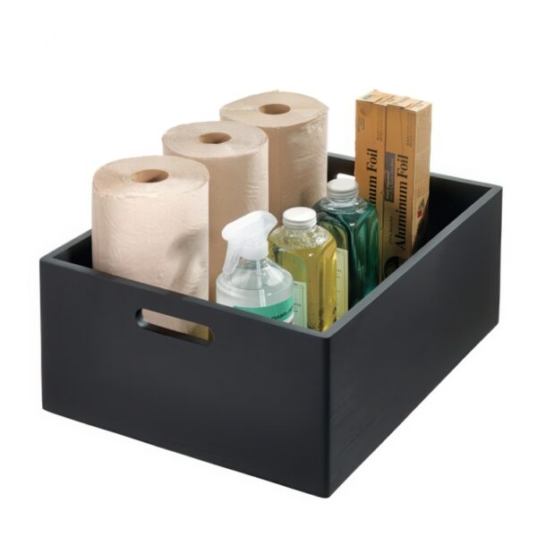 Trälåda, Extra Stor, THE HOME EDIT ECO WOOD XXL BOX, 38,1 x 45,7 x H 2