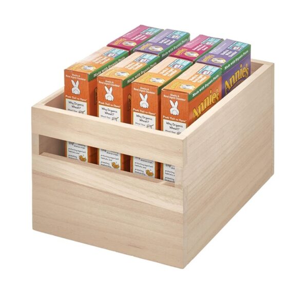 Trälåda, Medium,  PAULOWNIA ECO WOOD BOX M,  19 x 25,4 x H 15,2 cm,  N